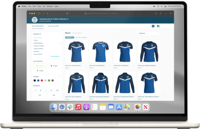 Vereinsshop der SG 'Turbine' Vockerode e.V.